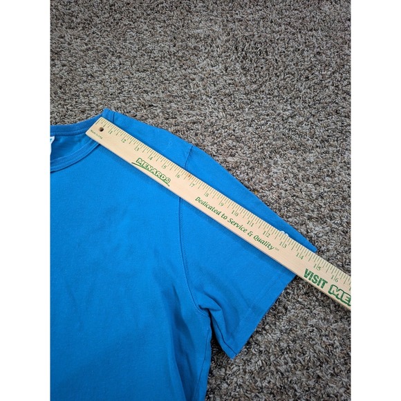 Champion Heritage Heavyweight T Shirt Blue Size Medium Men's Short Sleeve - Picture 6 of 9